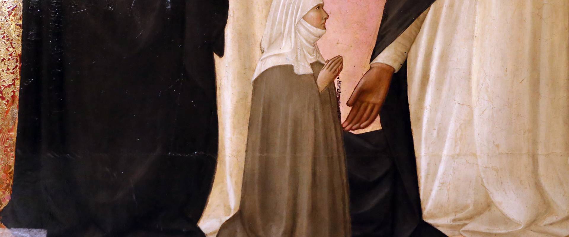 Agnolo gaddi, madonna in trono e santi, 1375, da s.m. novella qa firenze, 03 committente foto di Sailko